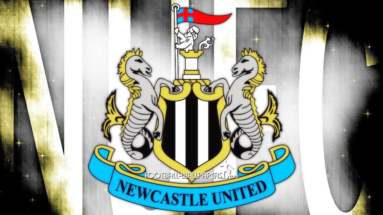Популярная команда Англии Ньюкасл Юнайтед