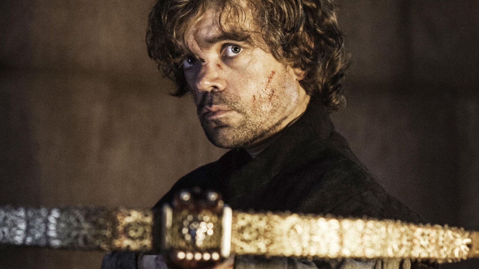 Tyrion Lannister with a crossbow