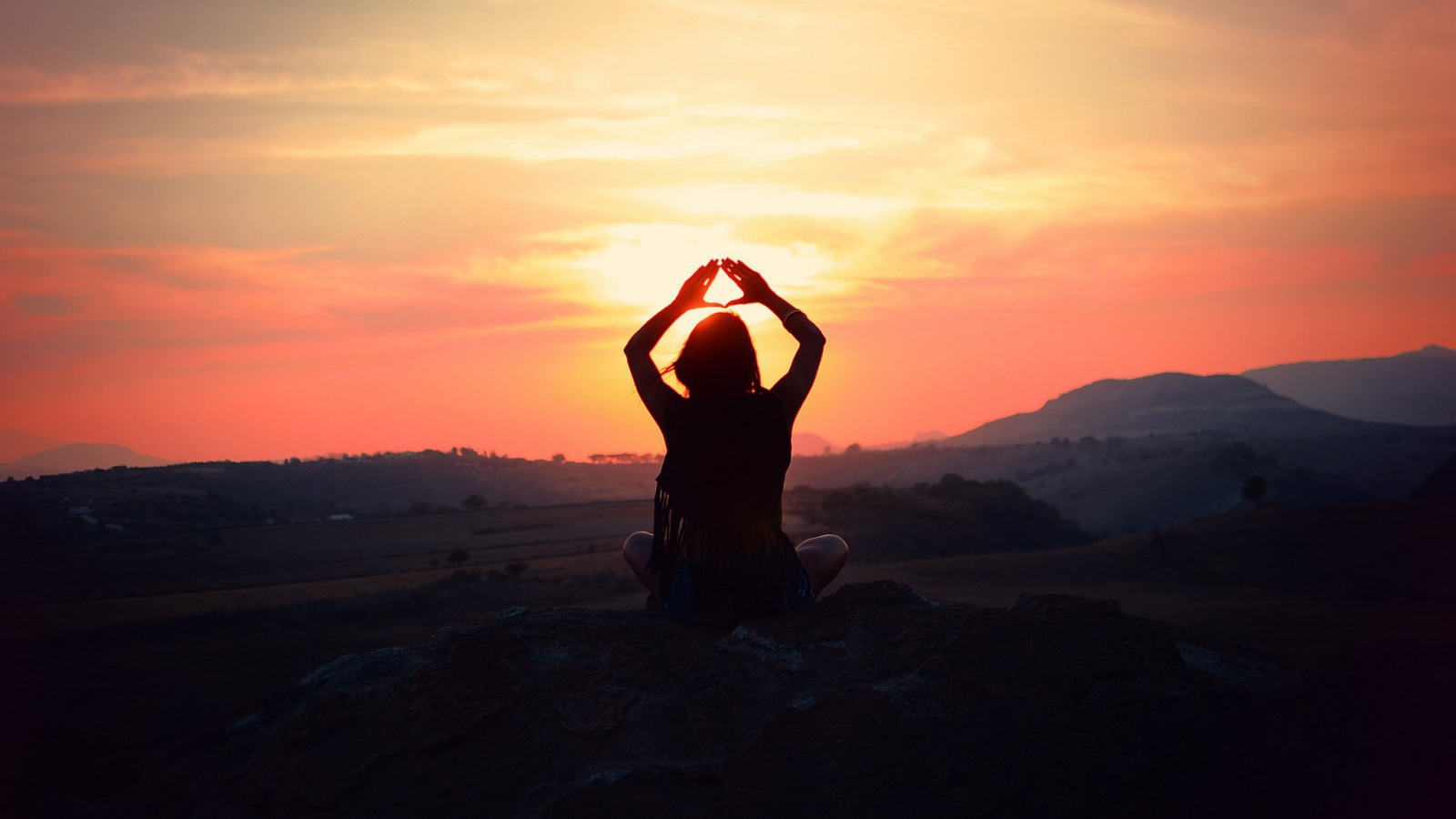 Женщина в горах