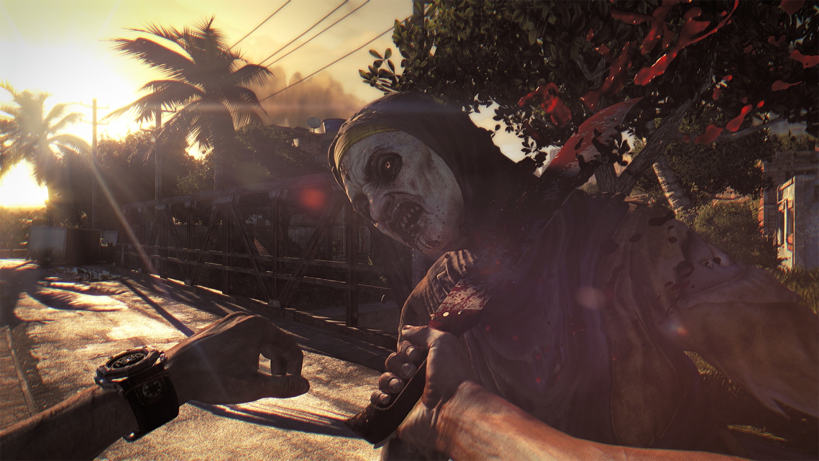 Zombies in the game Dying Light