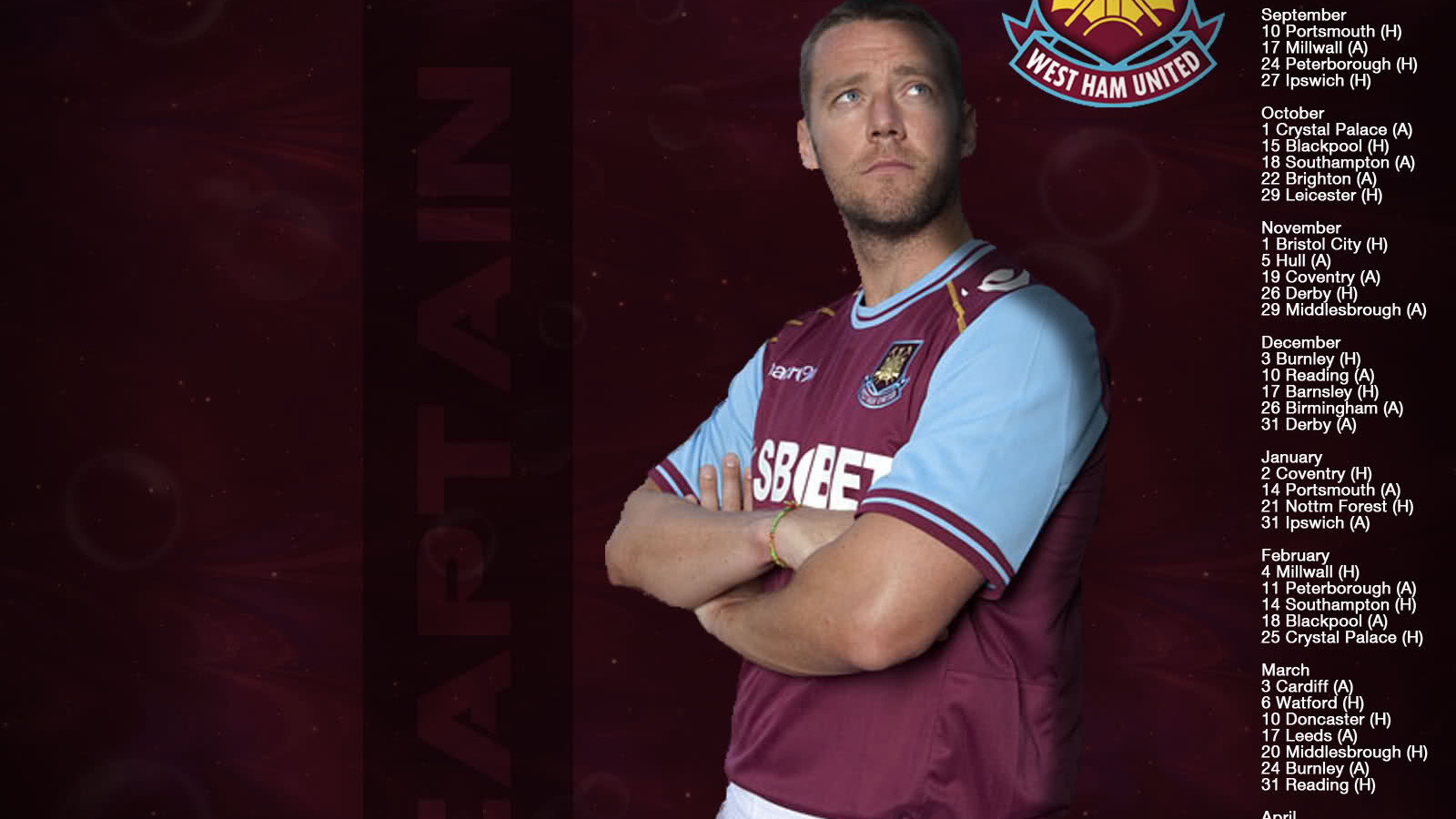 Знаменитый футбольный клуб Вест Хэм Юнайтед