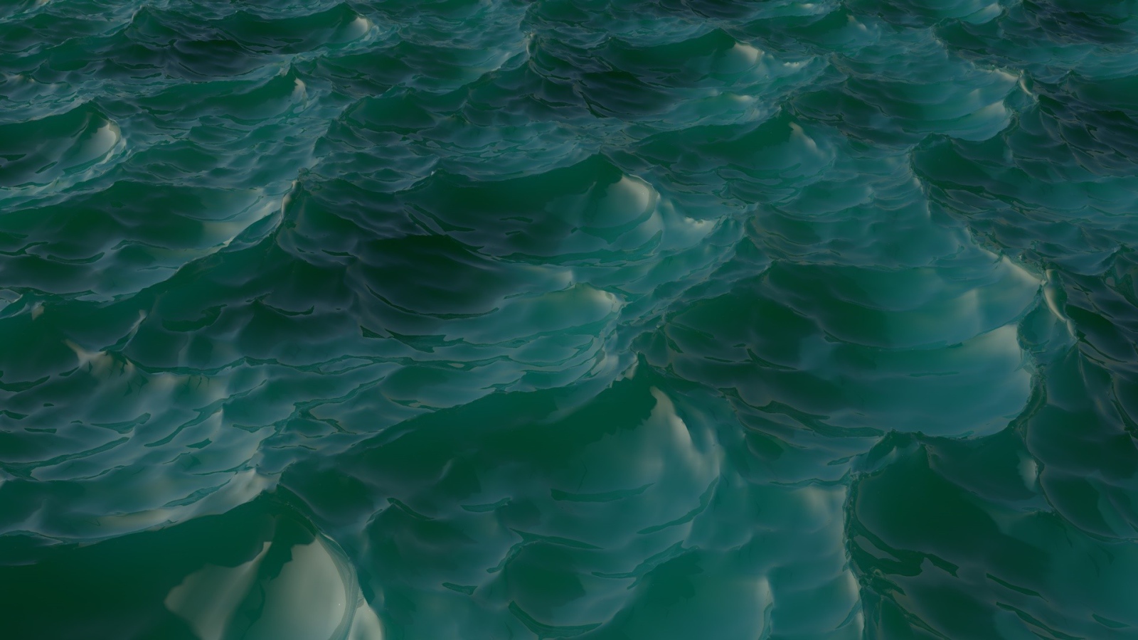 Волны воды 3-Д графика