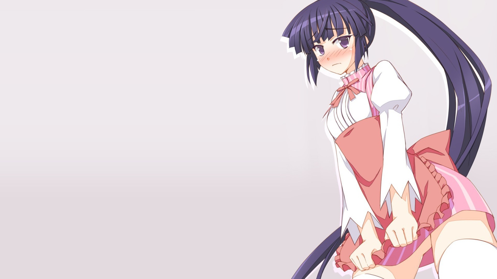 Девушка аниме Лог Горизонт