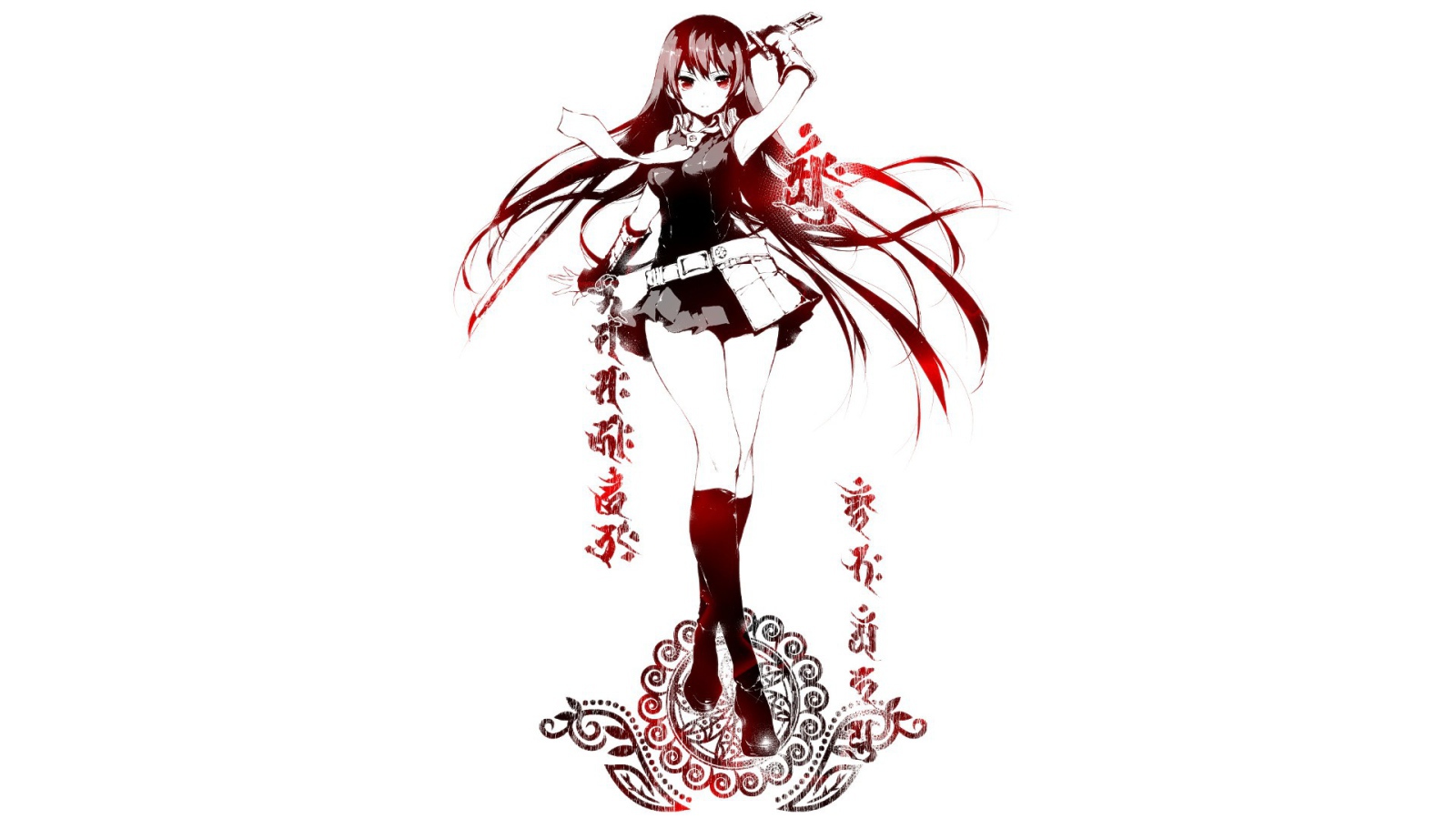 Девушка аниме Akame ga Kill