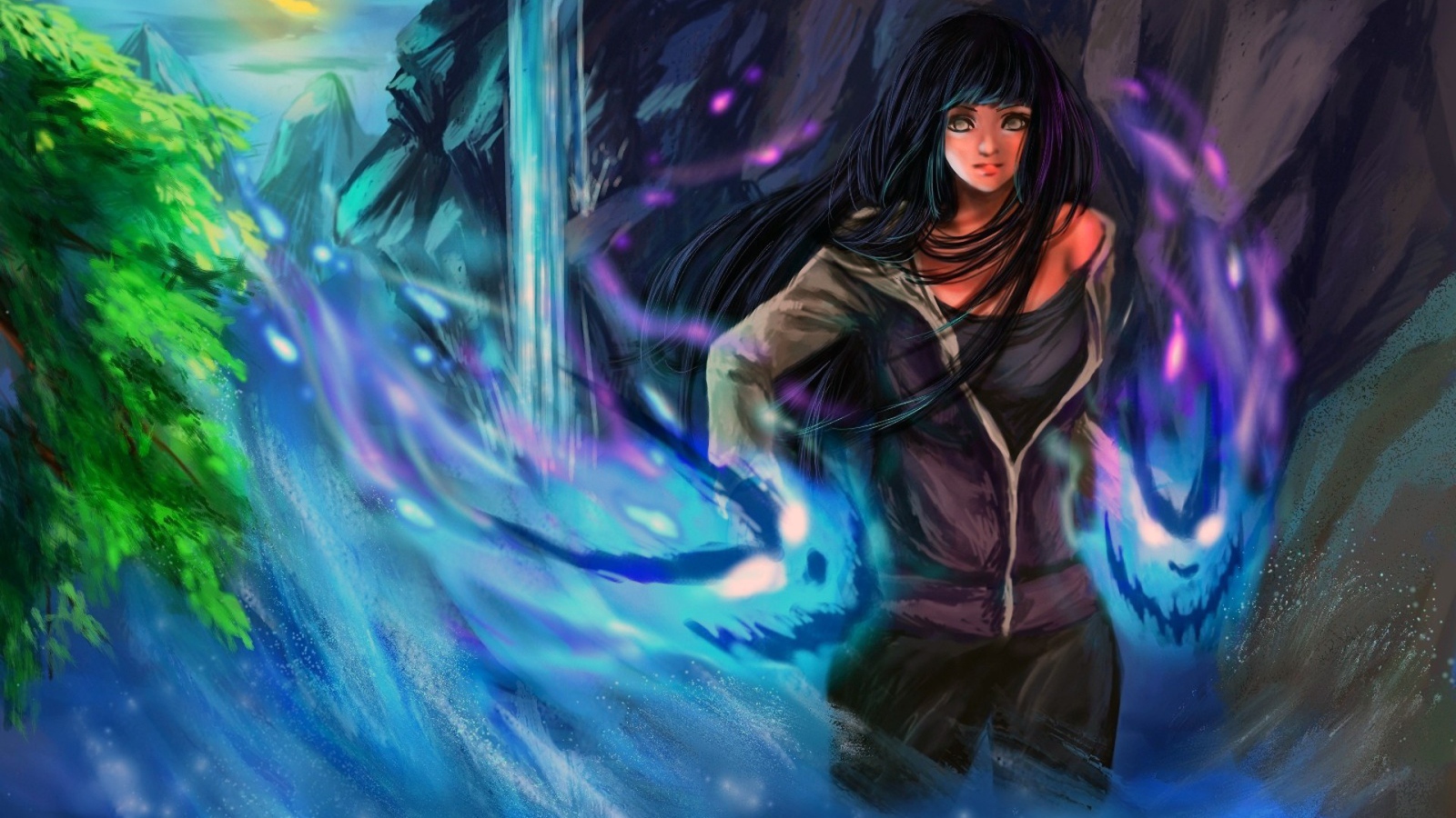 Девушка аниме из манги Naruto Shippuuden