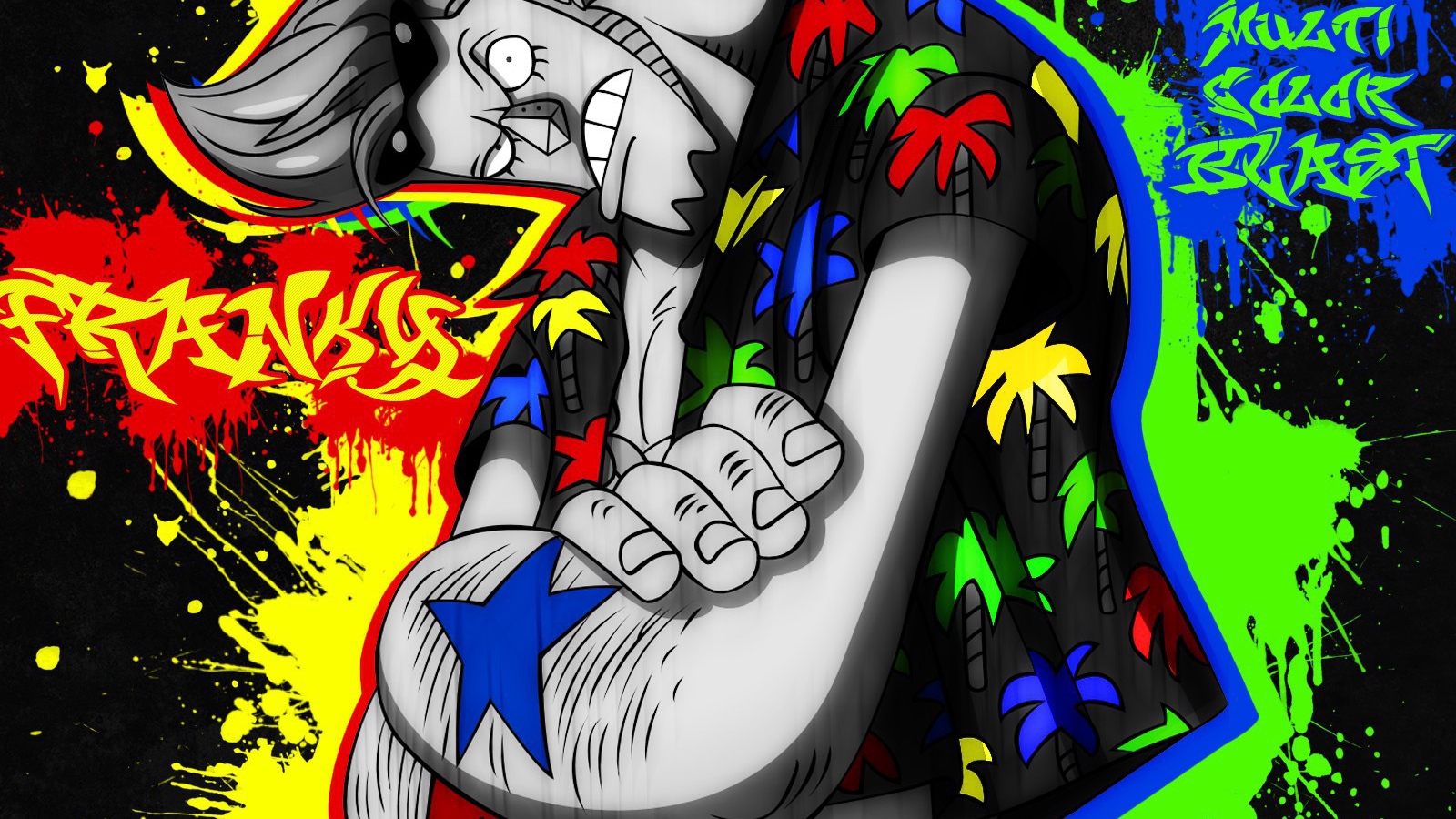 Персонаж Франки из аниме Большой куш