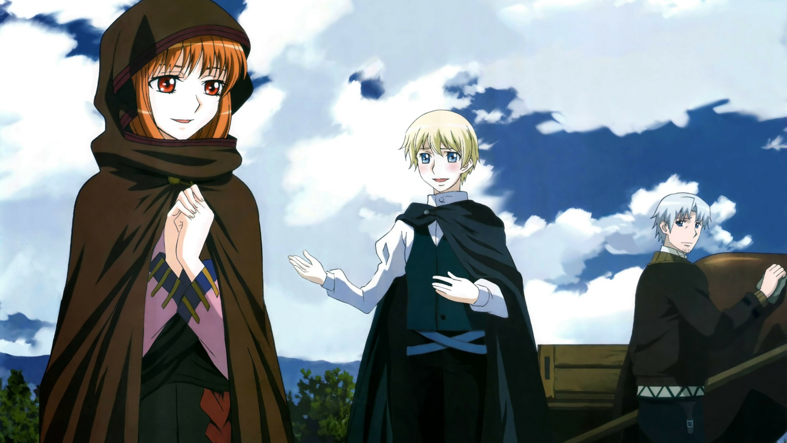 Персонажи аниме Волчица и пряности