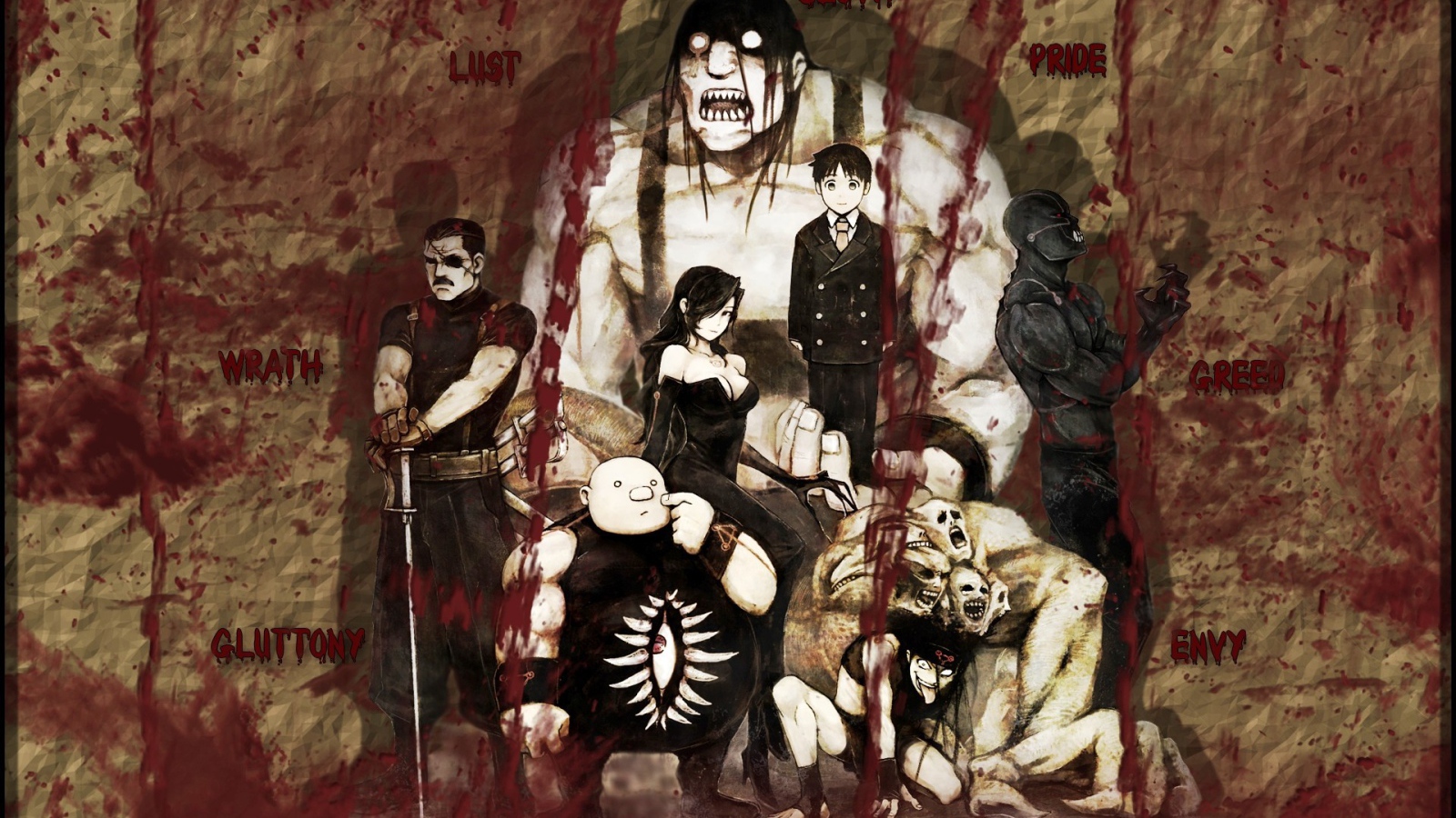 Персонажи из аниме Стальной алхимик