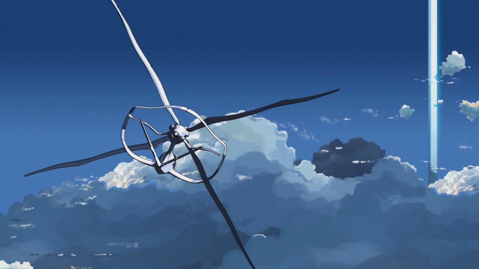 Дрон из аниме За облаками