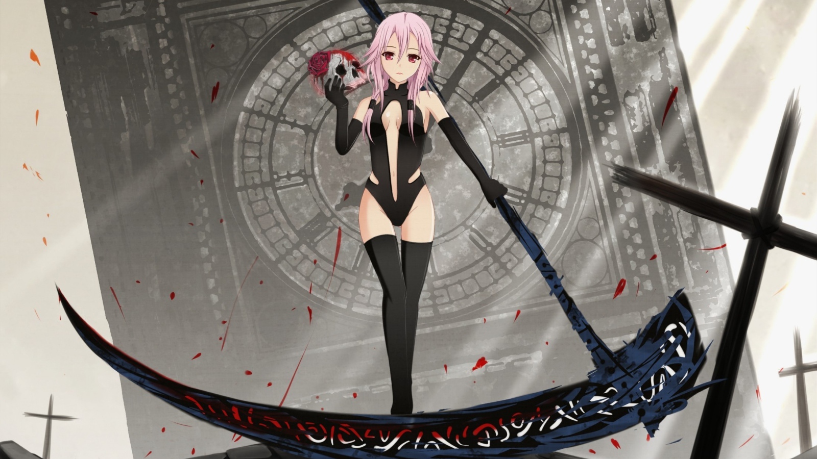 Фэнтези девушка в аниме Guilty Crown