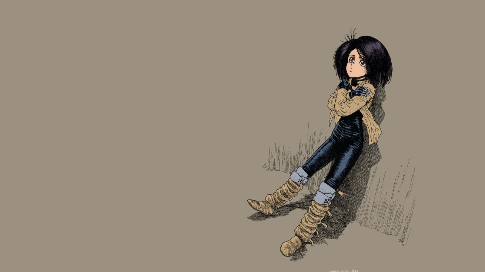 Галли из аниме Battle Angel Alita