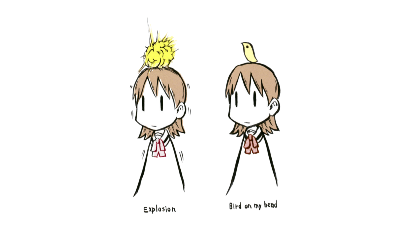 Девочки из аниме Нитидзё