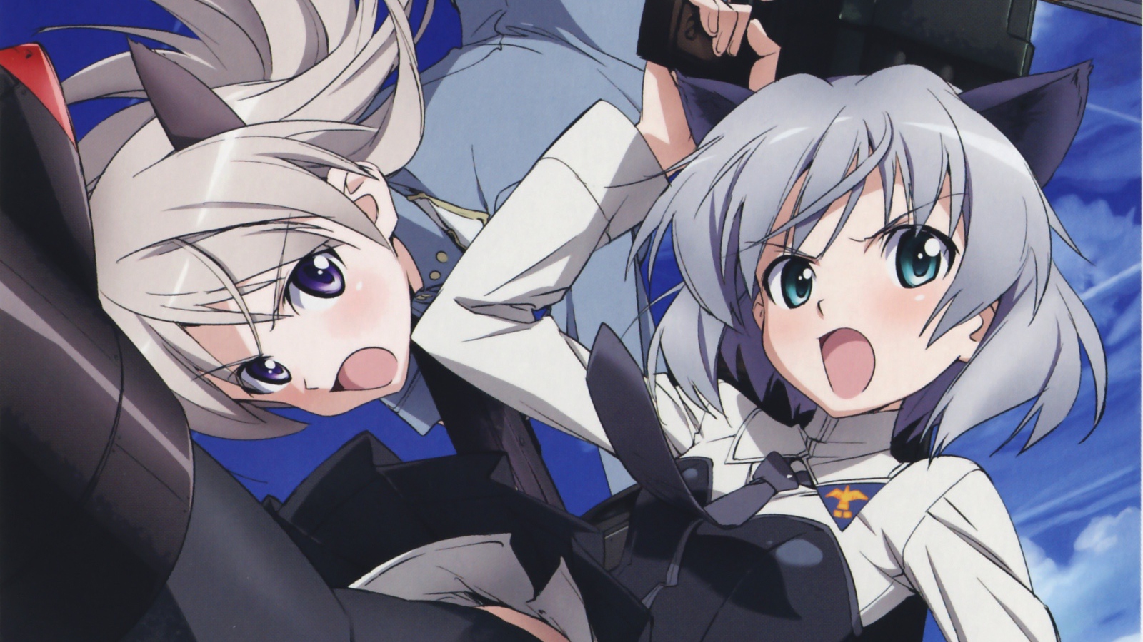 Девушки из аниме Штурмовые ведьмы