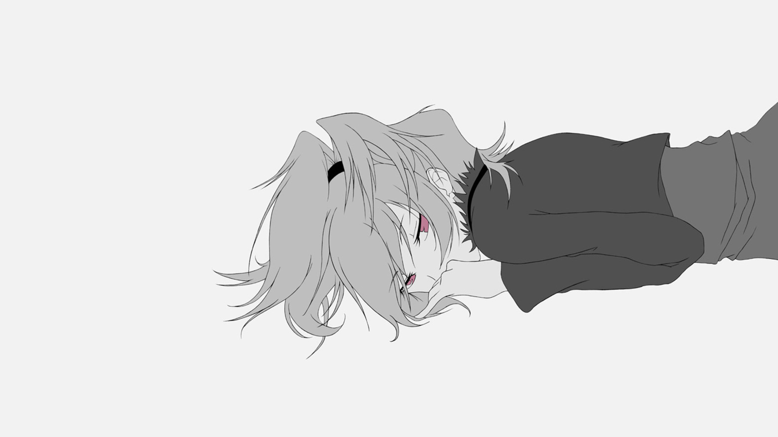 Серая девушка аниме Дюрарара!!