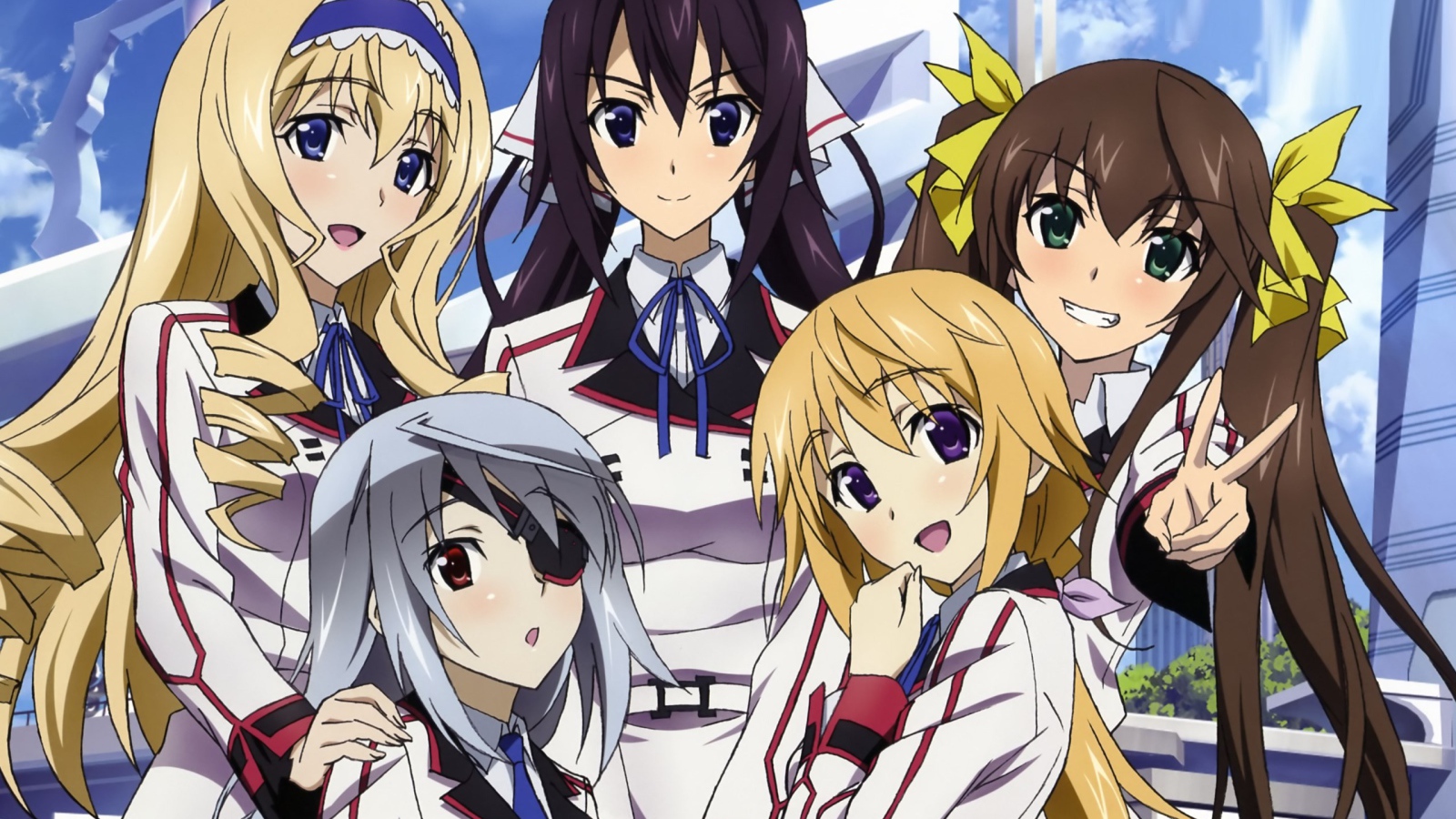 Японское аниме Infinite Stratos