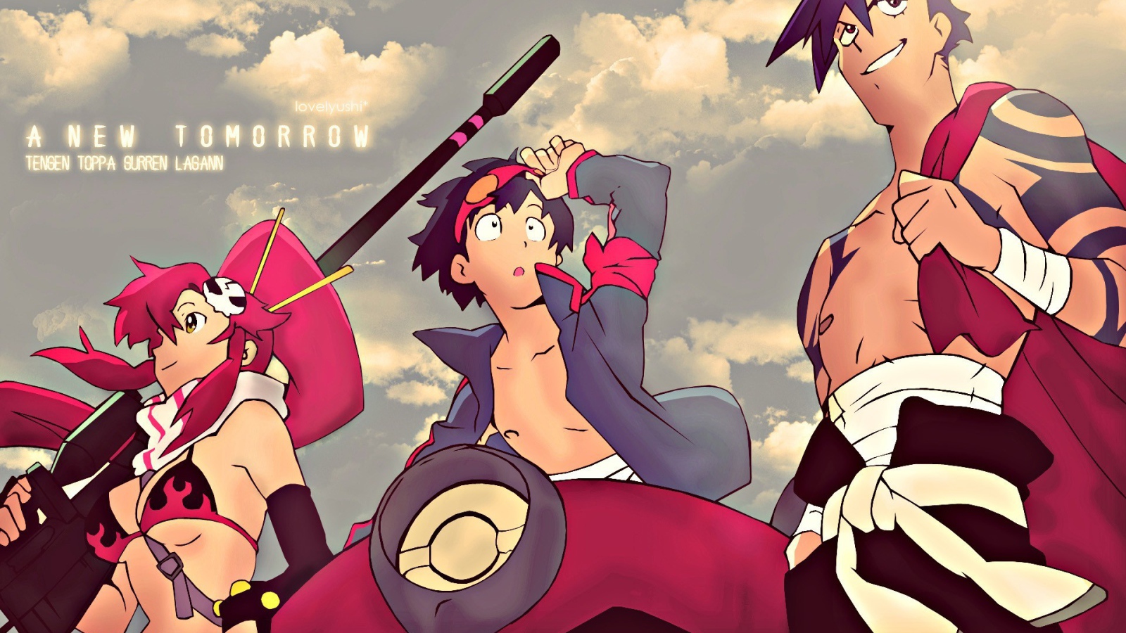 Японское аниме Гуррен-Лаганн