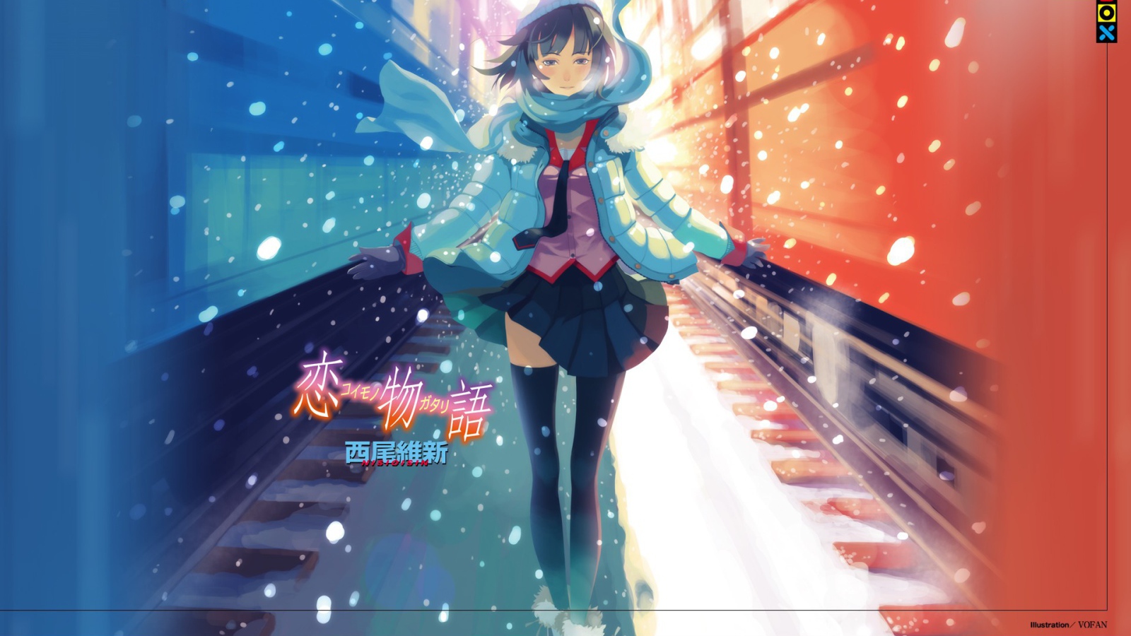 Японский сериал аниме Monogatari Series