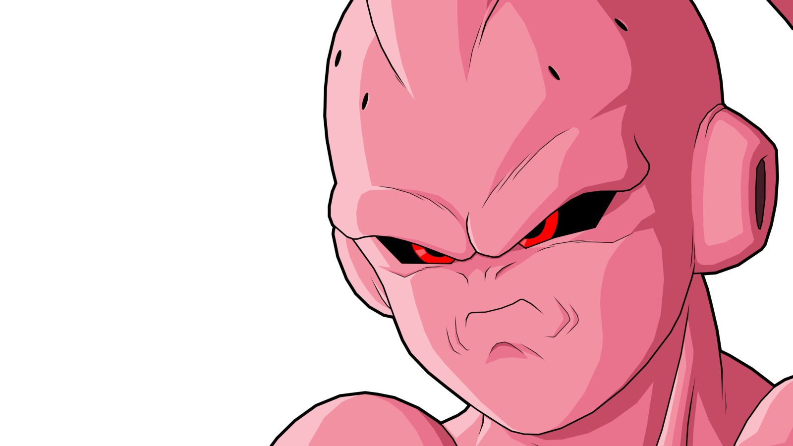 Розовый тролль из аниме Dragon Ball