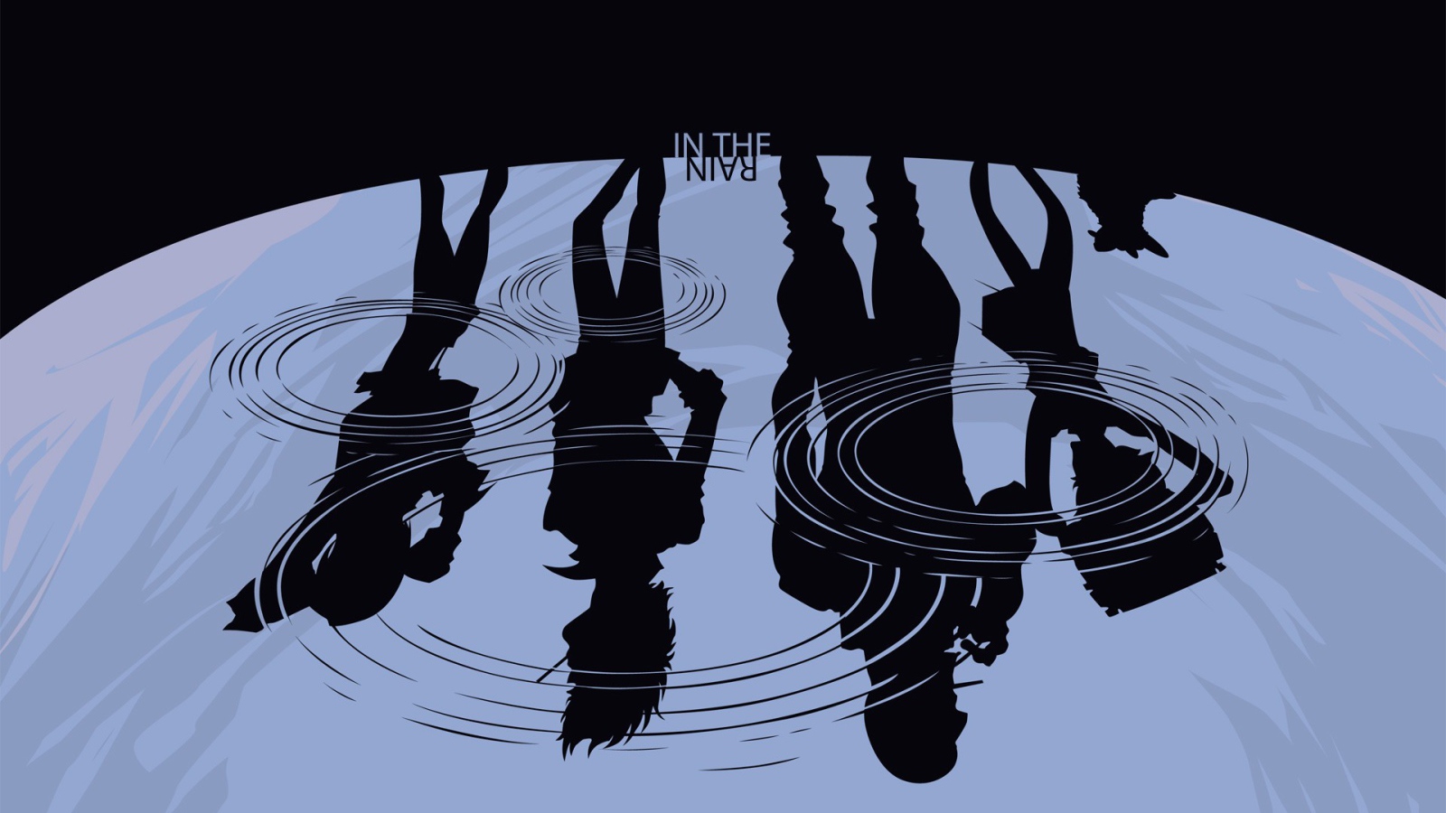 Тени в луже, аниме Ковбой Бибоп