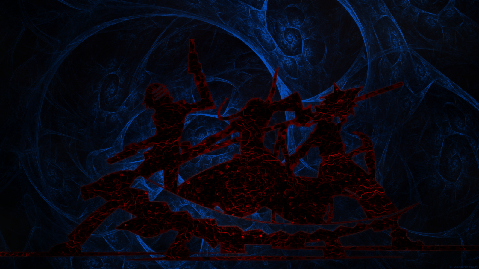 Силуэты героев Soul Eater