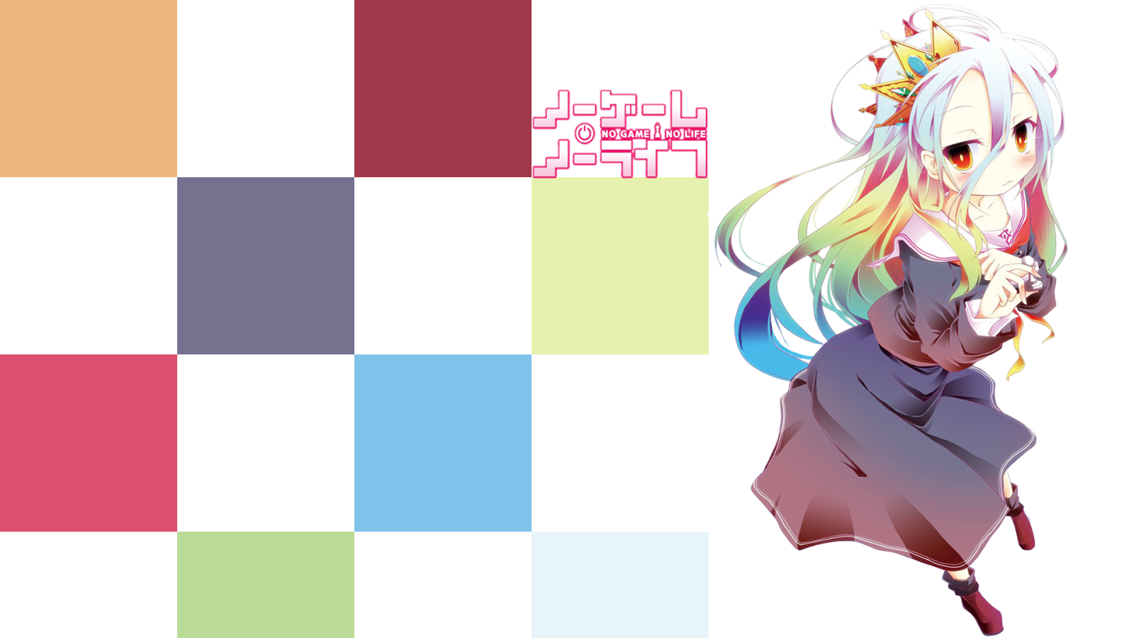 Девушка в аниме Игра на выживание