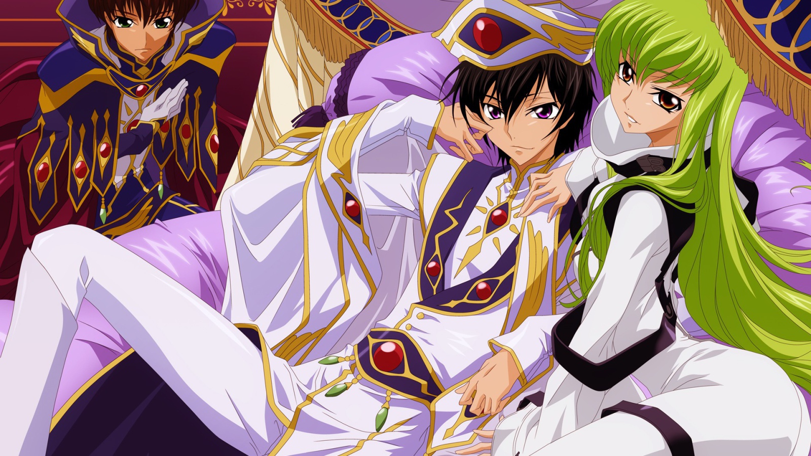 Принц и принцесса в аниме Code Geass