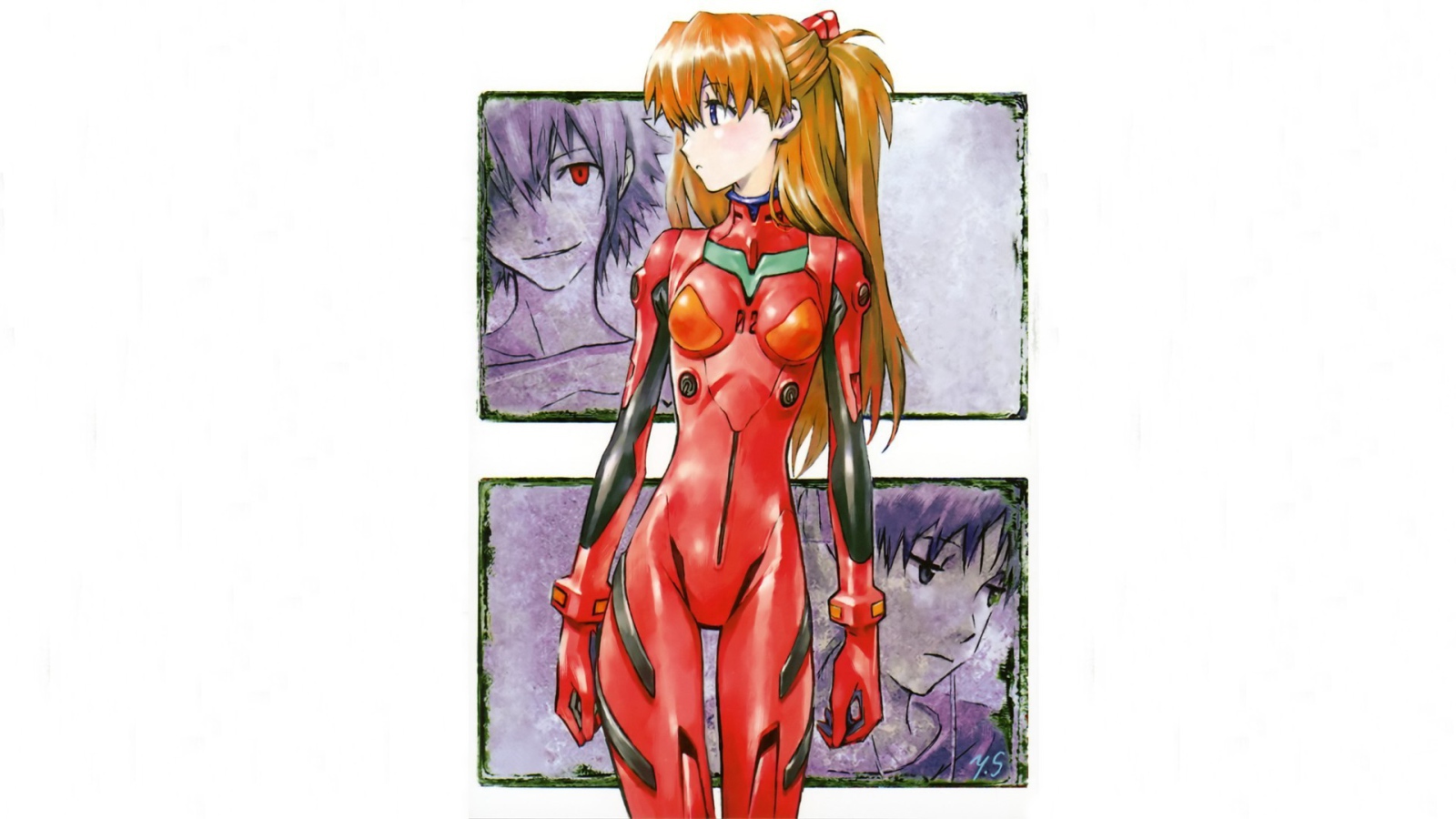Главный герой аниме Neon Genesis Evangelion
