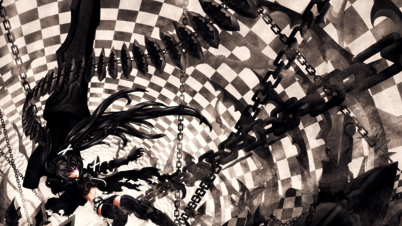 Сериал аниме Black Rock Shooter