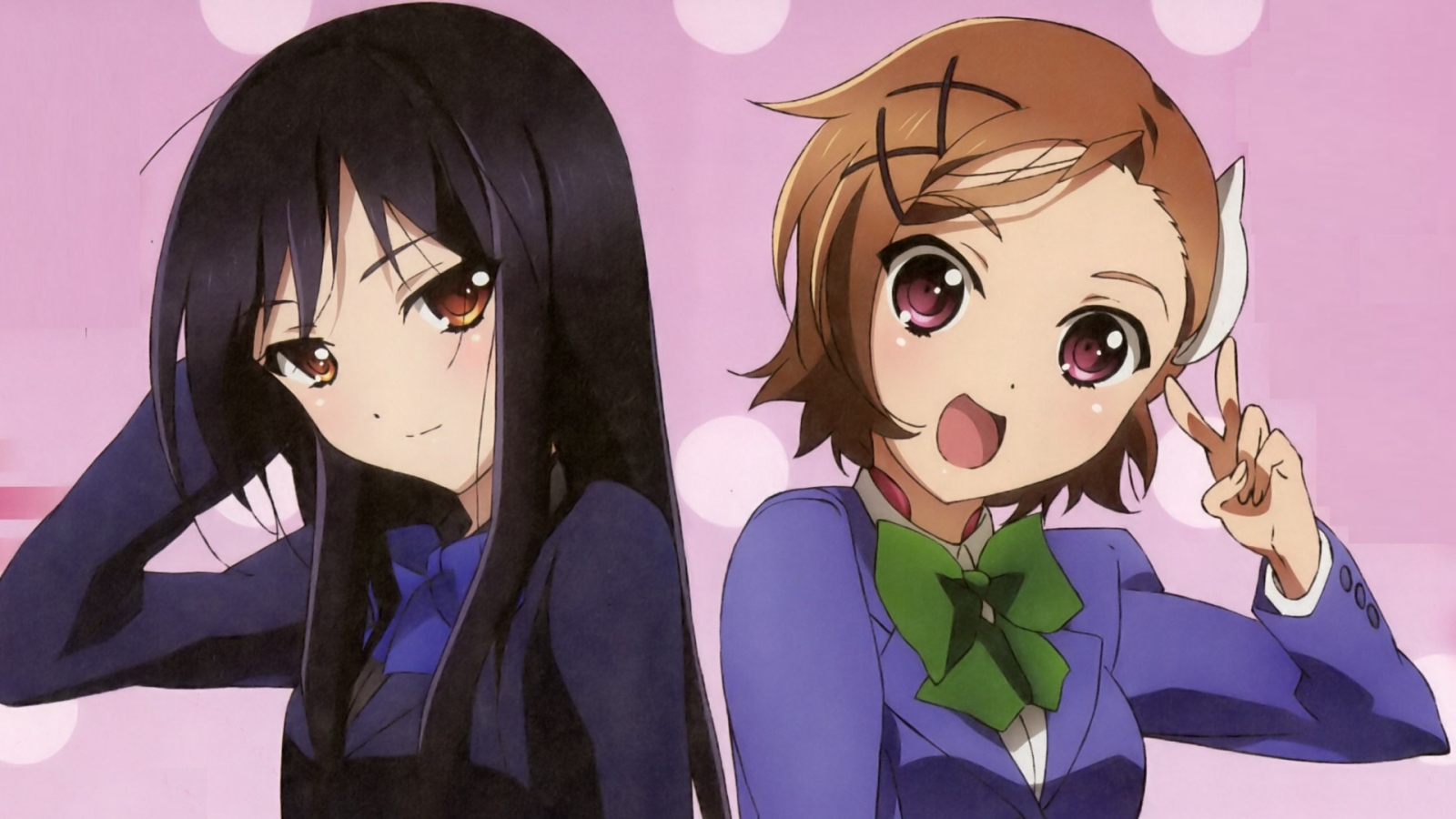 Две девушки аниме в манге Accel World