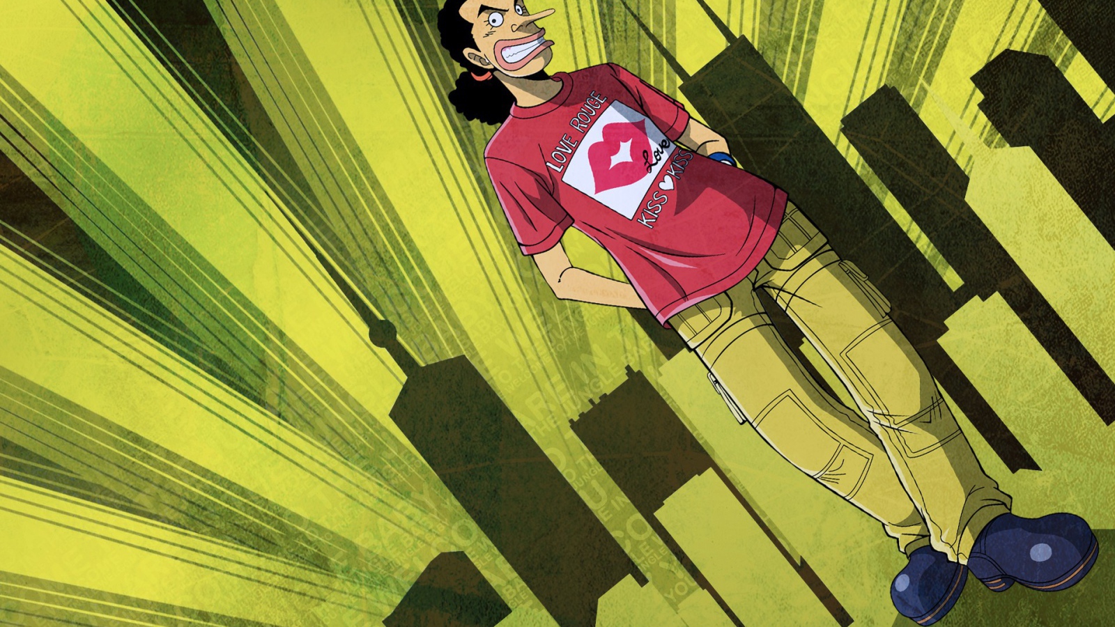 Юсуп из аниме Большой куш