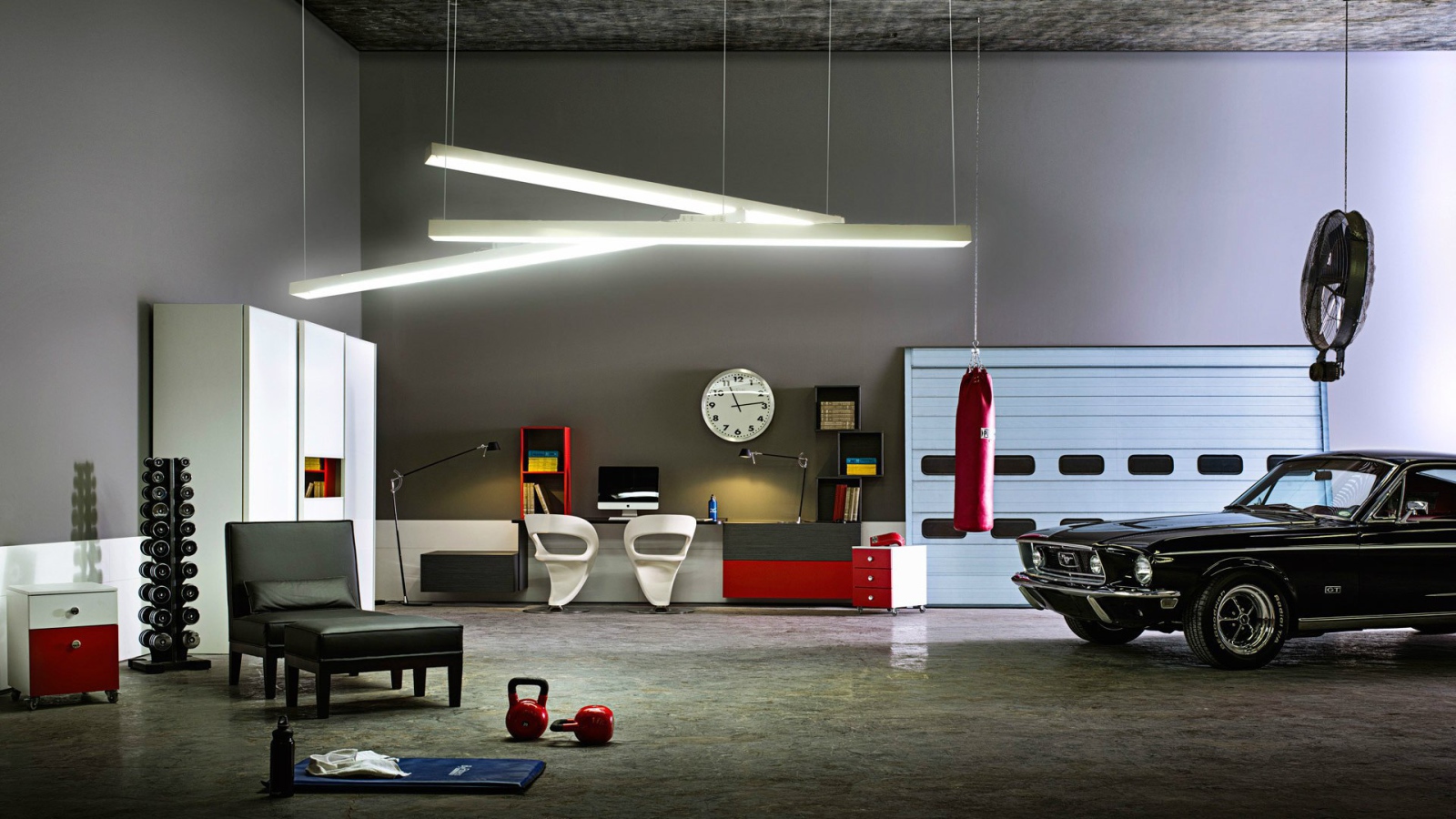 Идеальный гараж для автомобиля