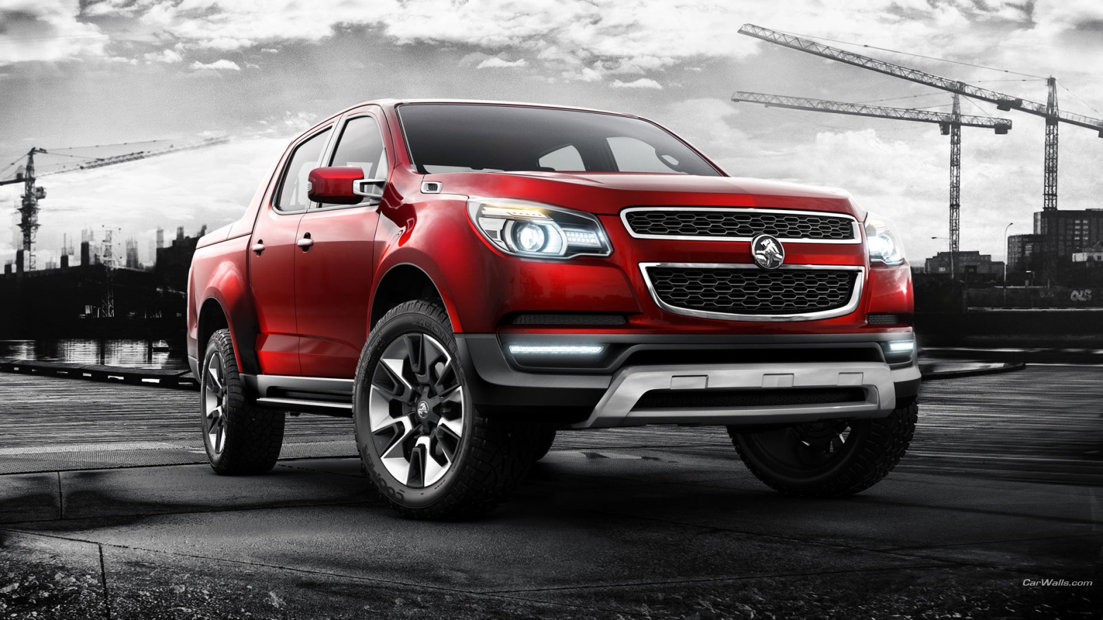 Мощный автомобиль Holden Colorado