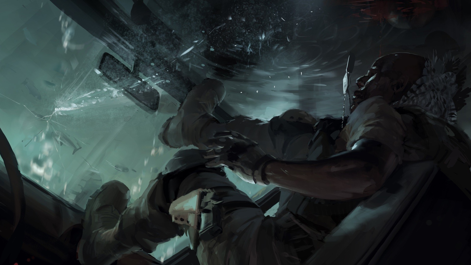 Мужчина попал в аварию на авто