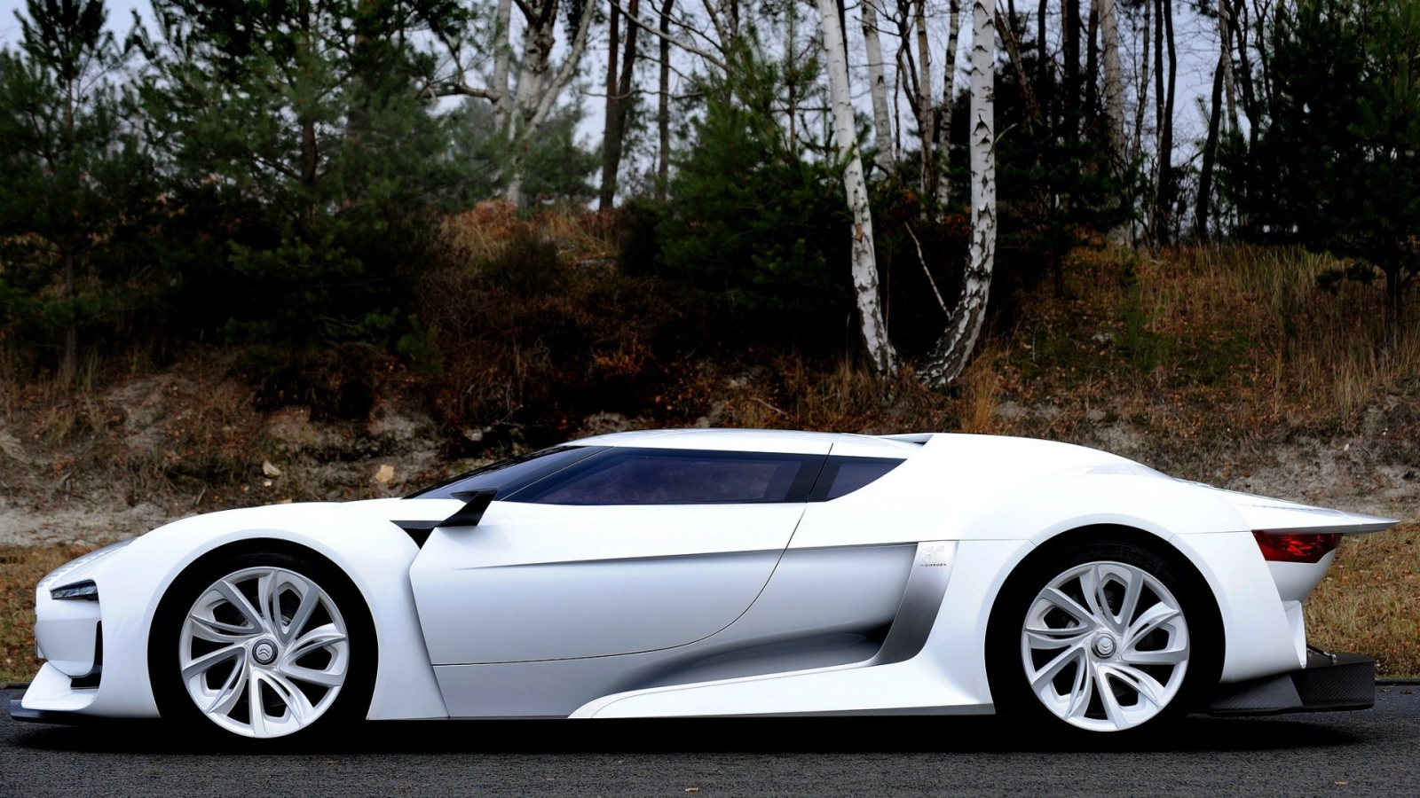 Белый Citroen GT