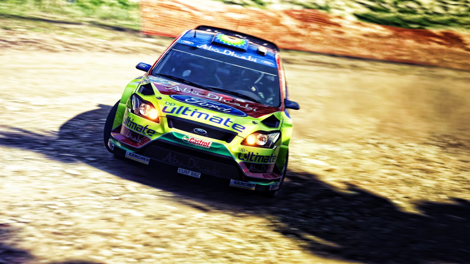 Гоночный автомобиль Ford Focus RS