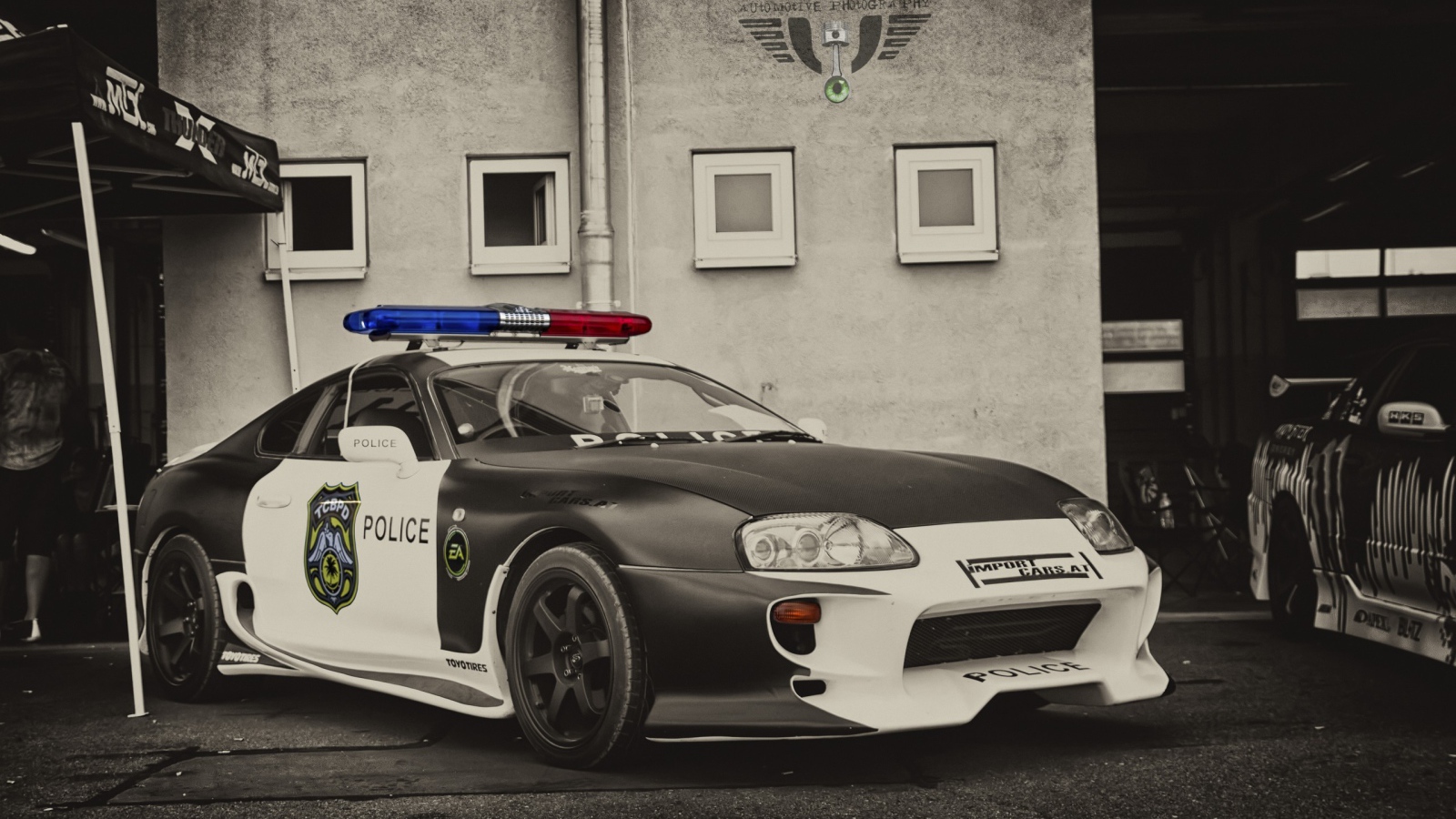 Полицейский автомобиль Toyota Supra