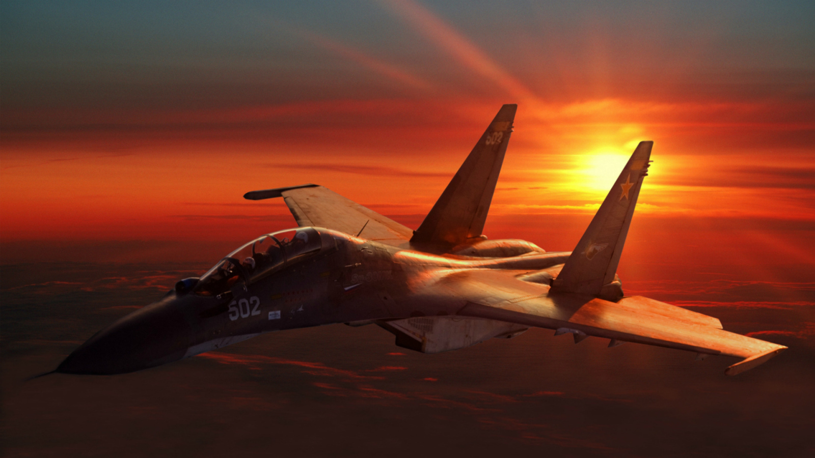 Истребитель СУ-30МК