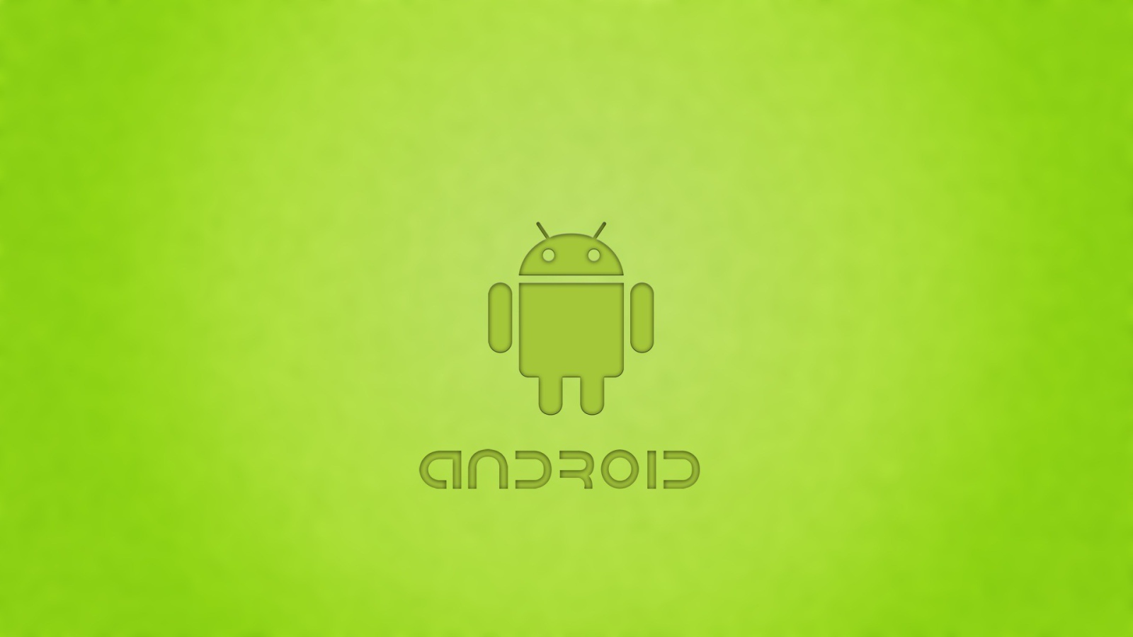 Фигурка Андроид, зеленый фон