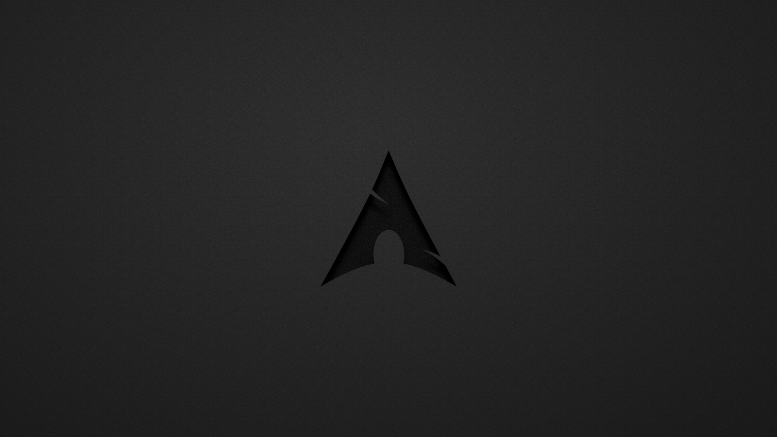 Черный символ на сером фоне