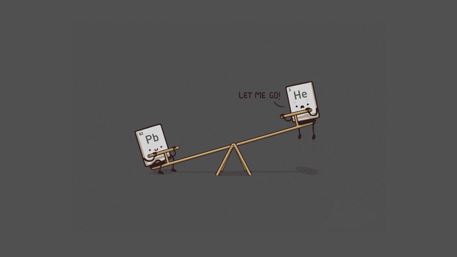 Химические элементы, серый фон