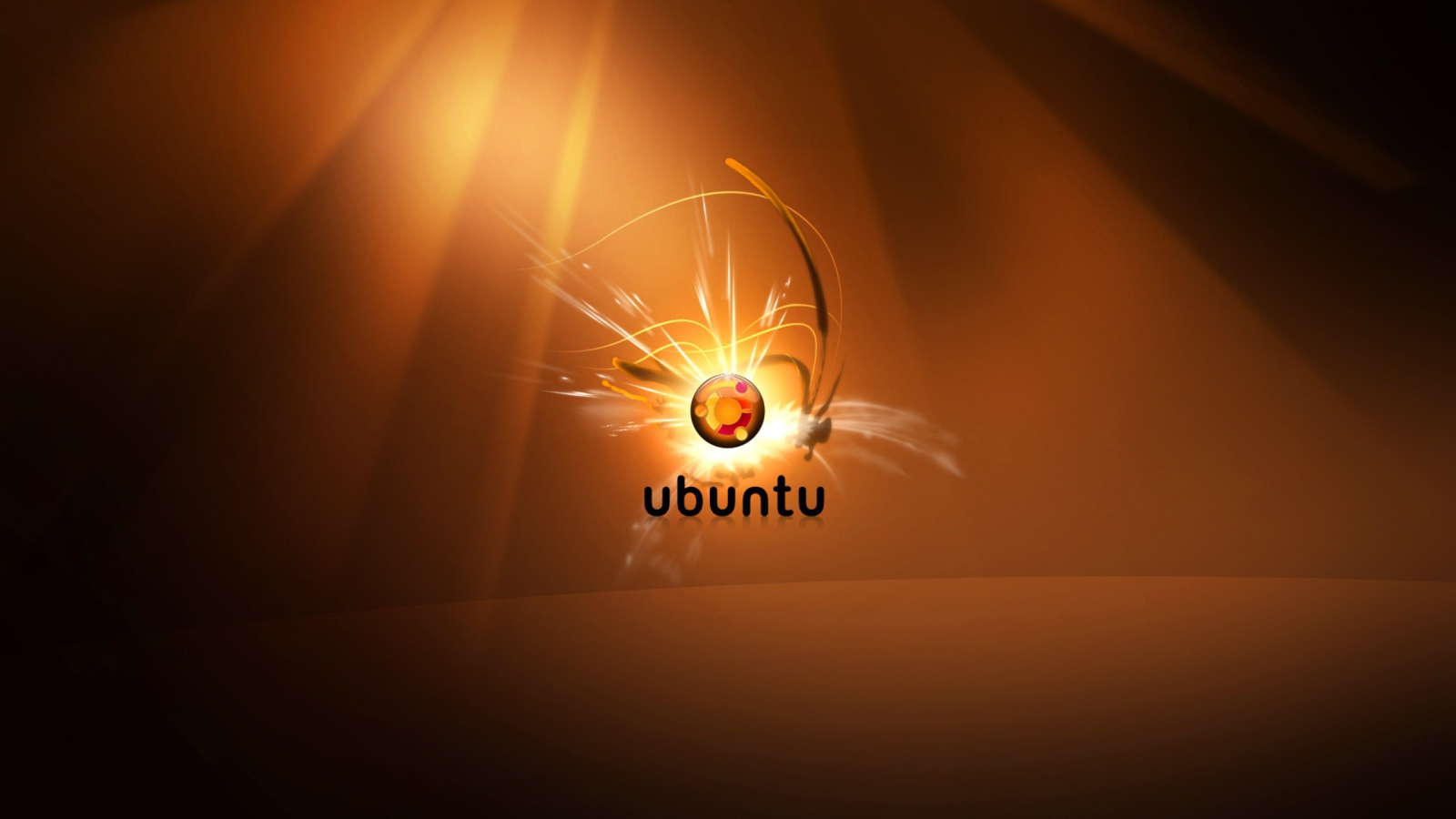 Огненный символ ОС Ubuntu