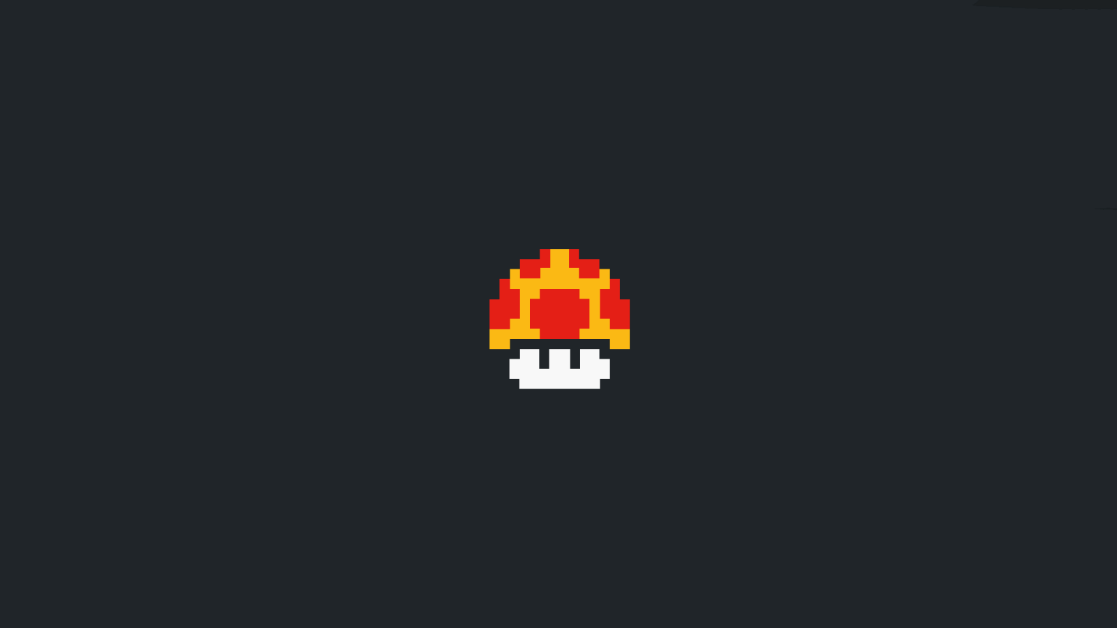 Серый фон, игра Super Mario Bros