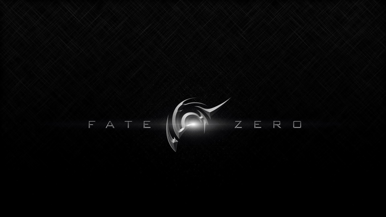 Серые буквы, аниме Fate-Zero