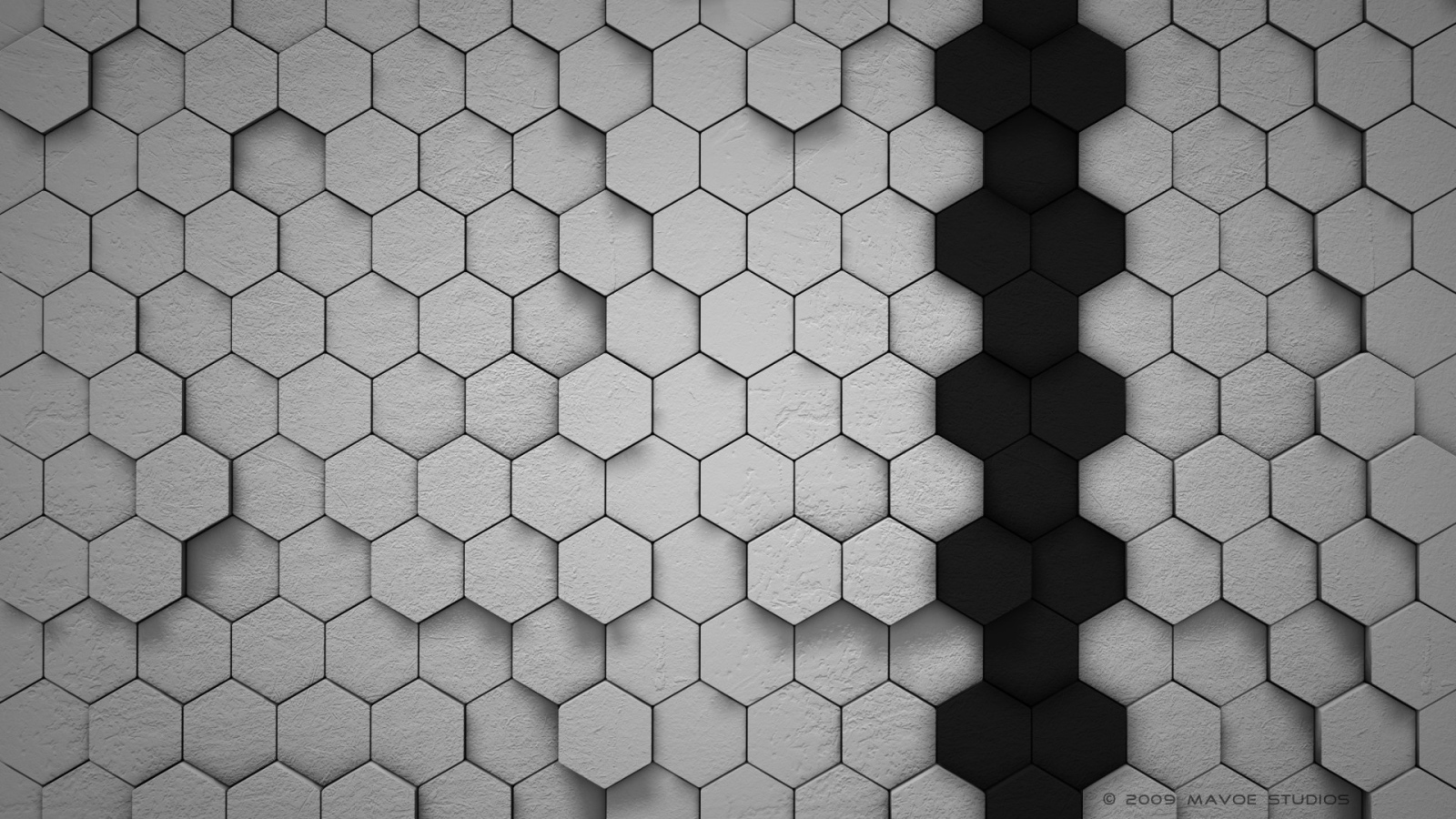 Пчелиные соты, серый фон