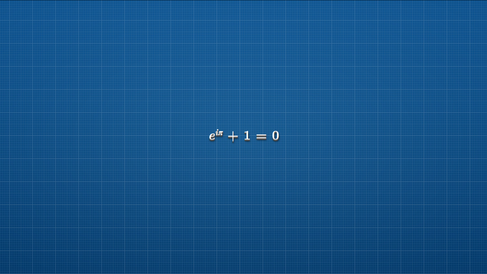 Математическая формула на клетчатом голубом фоне