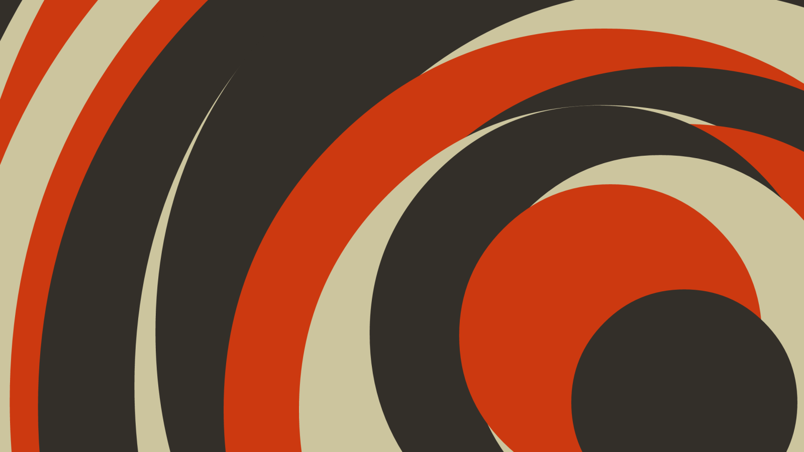 Смешение серых и оранжевых кругов