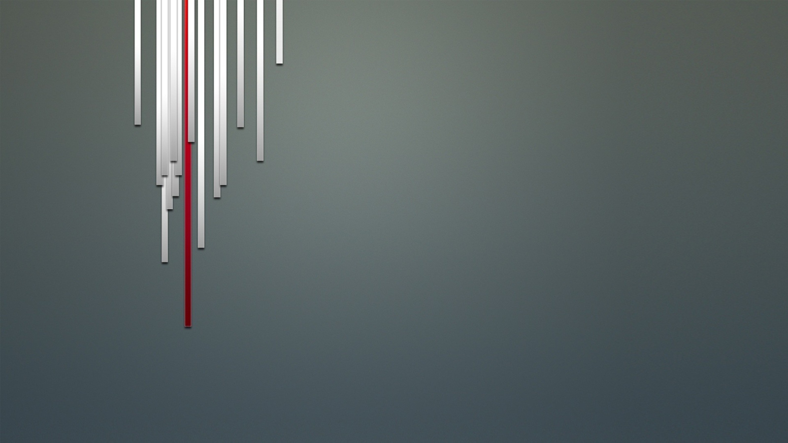 Вертикальные линии опускаются вниз, серый фон