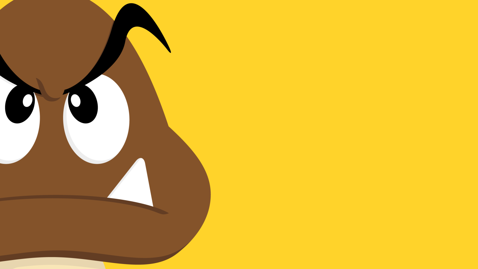 Желтый фон, игра Super Mario Bros