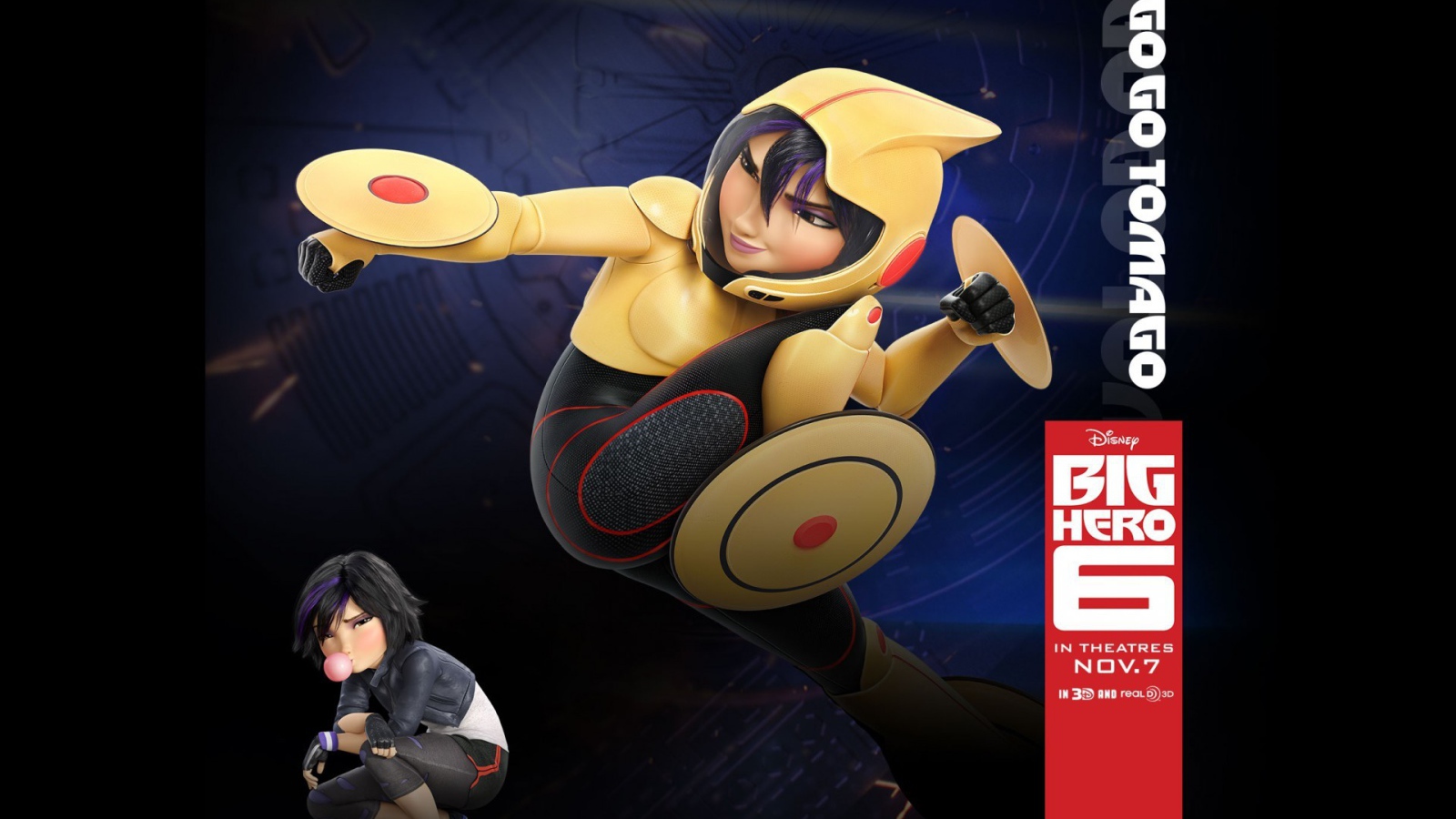 Го Го Томаго из мультфильма Город героев