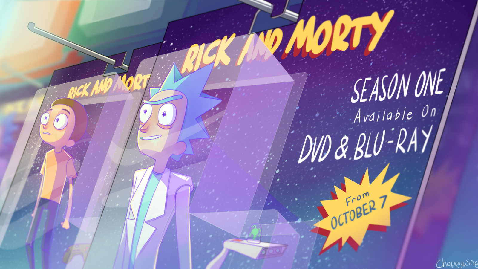 Кадр из мультфильма Рик и Морти